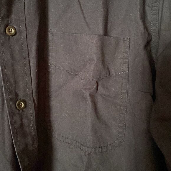 Mens Eddie Bauer button down relaxed fit shirt long sleeve XLT - Picture 6 of 14